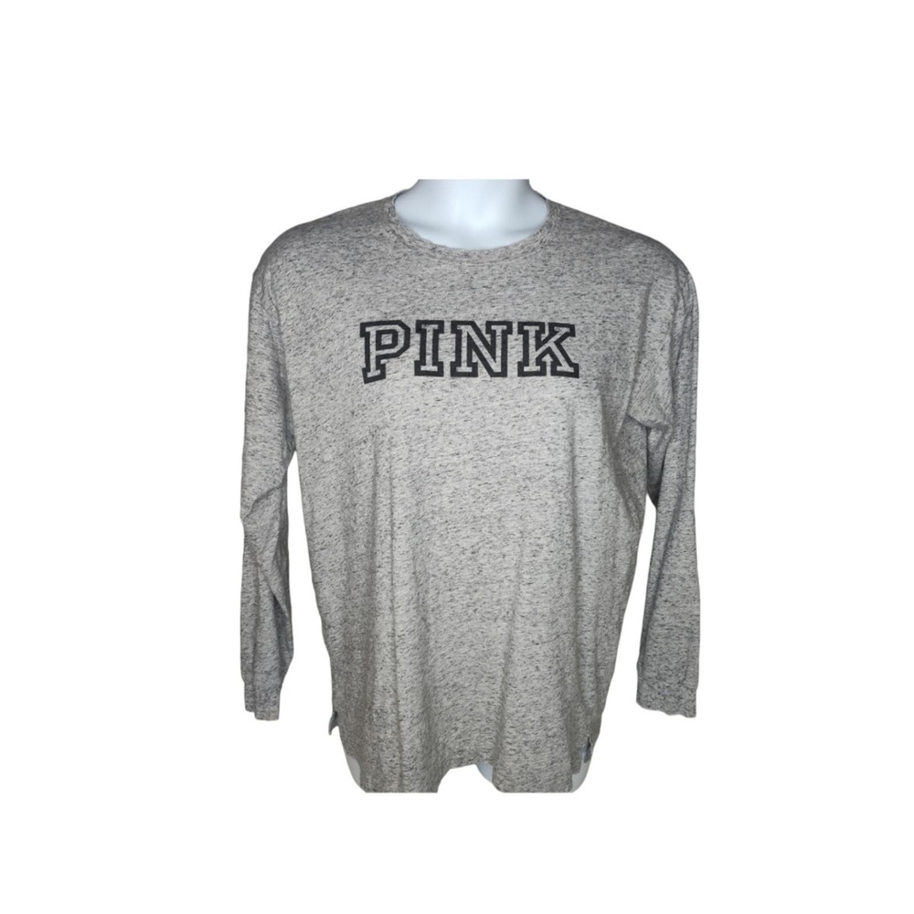 Pink Victoria's Secret long sleeve T-shirt